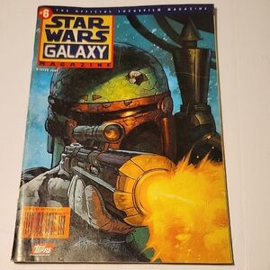 Vintage Star Wars Galaxy Magazine 6, Winter 1996 W/Poster